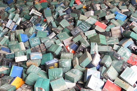 泰州海陵废旧电池哪里回收-上门回收叉车蓄电池
